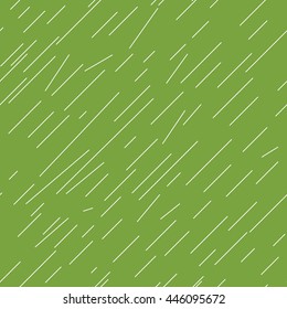 Seamless green and white irregular stripes fashion pattern vector