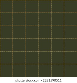 Seamless green yellow plaid pattern for textiles, wallpaper, decor.Vector illustration.