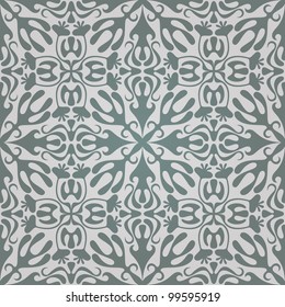 Seamless grey abstract pattern with gradient. Vector illustration