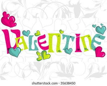 seamless grey heart shape background with colorful macro pattern valentine