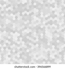 Seamless grey pentagon background. Vector EPS 10
