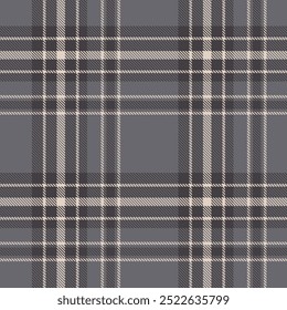 Estilo escocês liso de tartan xadrez estilo escocês de linha colorida. Textura de padrão repetida para design de tecido. Ilustração vetorial.