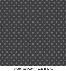 Seamless grey polka dot background. Ideal for use in labels, packaging and other design applications.