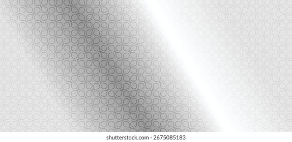 Fondo inconsútil del patrón del gradiente del punto gris y blanco, diseño moderno y mínimo del Vector