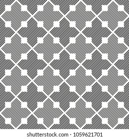 Seamless grey and white sacred pattern