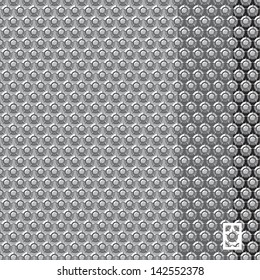 seamless greyscale transparent pattern above background