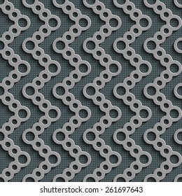 Seamless Grid Background. Vector Regular Texture