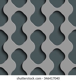 Seamless Grid Background. Vector Regular Texture