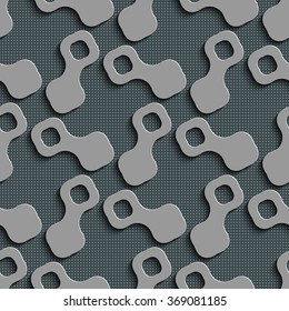 Seamless Grid Background. Vector Regular Texture