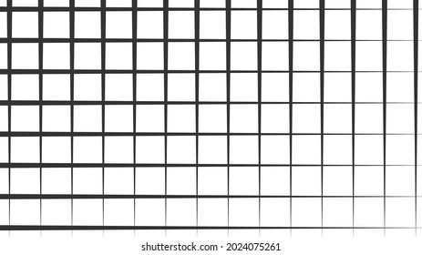 Seamless grid, graph paper background. Squared texture.vector black and white squared background or texture