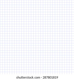 Seamless Grid Paper. Grid Paper, Basic Squares. Blue.