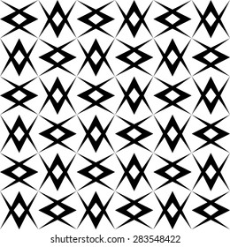 Seamless Grid Pattern. Abstract Triangle Background. Vector Regular Texture