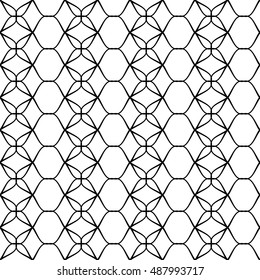 Seamless Grid Pattern. Abstract Triangle Background. Vector Regular Texture