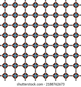 Seamless grid  pattern design. Ornament pattern suitable for fabric, illustration, paper print, wallpaper. brown colour style.