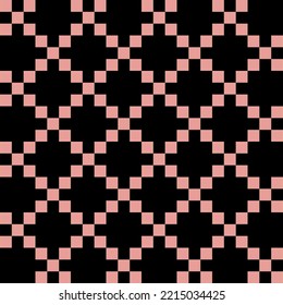 Diseño de patrones de rejilla sin inconvenientes. Patrón ornamental adecuado para tela, ilustración, papel impreso, papel tapizado. Color cálido.
