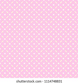 Seamless grid texture of the surface. Abstract dotty pattern with trapeziums. Tile background. Template for polygraphy, posters, t-shirts and textiles. Doodle for design