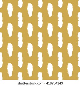 Seamless grunge abstract pattern with brush strokes. Hand painted background.