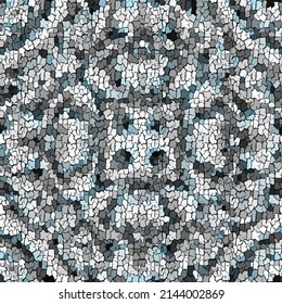 Seamless grunge abstract square pattern. Paint grunge cracking.