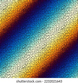Seamless grunge abstract square pattern. Paint grunge cracks.