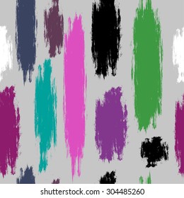 Seamless grunge background. Abstract hand painted pattern.