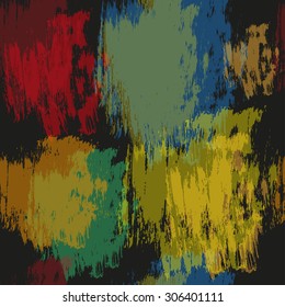 Seamless grunge background. Abstract hand painted pattern.