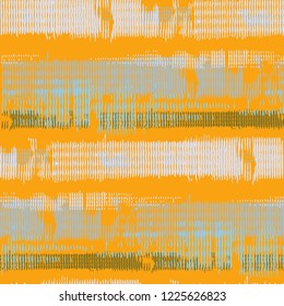 Seamless Grunge Background. Abstract Scratched Texture with Ragged Brushstrokes. Scribbled Grunge Pattern for Print, Cloth, Textile. Colorful Vector Background for your Design.