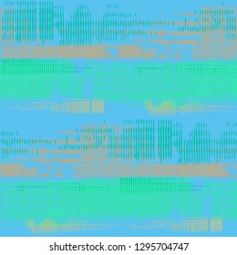 Seamless Grunge Background. Abstract Scratched Texture with Ragged Brushstrokes. Scribbled Grunge Pattern for Print, Fabric, Cloth. Colorful Vector Background for your Design.