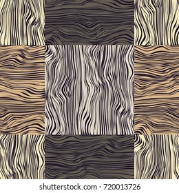 Seamless grunge background. Scribble texture. Wood texture. Textile rapport.