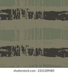 Seamless Grunge Black Abstract Grainy Illustration Wall. Brown Seamless Vintage Distress Stone, Seamless Background. Green Grunge Continuous Overlay Vector Chalk Scratches. 