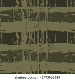 Seamless Grunge Dark Dry Faded Spot Pattern. Black Repeated Abstract Repeat Paint, Seamless Effect. Bright Grunge Repetitive Overlay Vector Sketch Design. 