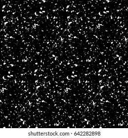 Seamless grunge, dirty background texture. Perfect for vintage effect of material imitation. White on black.