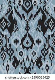 Seamless grunge ethnic pattern,ikat pattern,geomatric.