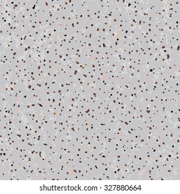 Seamless Grunge Flecked Stone Texture. Vector Illustration.