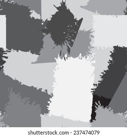 Seamless grunge halftone retro splash 