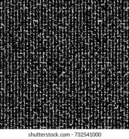 Seamless grunge natural-like vector texture on transparent background. Ribbed variant.