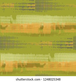 Seamless Grunge Pattern. Abstract Scratched Texture with Ragged Brushstrokes. Scribbled Grunge Motif for Wallpaper, Print, Cotton. Colorful Vector Background for your Design.