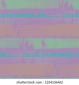 Seamless Grunge Pattern. Abstract Scratched Texture with Ragged Brushstrokes. Scribbled Grunge Pattern for Dress, Paper, Tablecloth. Colorful Vector Background for your Design.