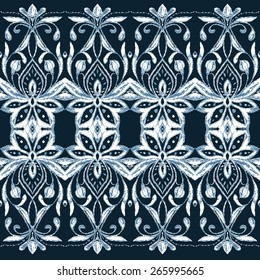 Seamless grunge pattern for textile