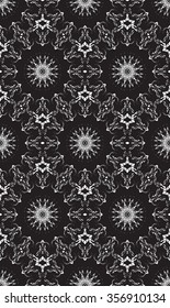 Seamless grunge pattern for textile, hand drawn watercolor background