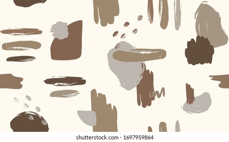Seamless grunge pattern  Vector hand draw background for wallpaper, cover, fabric, textile