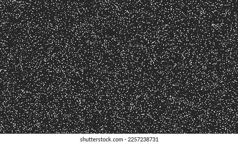 Seamless grunge speckle texture. Distress grain background. Grungy splash repeated effect. Dirty overlay repeating pattern. Black and white splattered particles, splashes, drops wallpaper. Vector