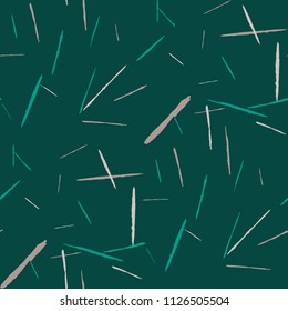 Seamless Grunge Stripes.
 Abstract Scratched Texture with Brush Strokes. Scribbled Grunge Rapport for Cloth, Cotton, Curtains. Rustic Vector Background