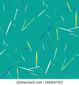 Seamless Grunge Stripes. Abstract Scratched Texture with Brush Strokes. Scribbled Grunge Rapport for Chintz, Wallpaper, Linen. Retro Vector Background with Stripes