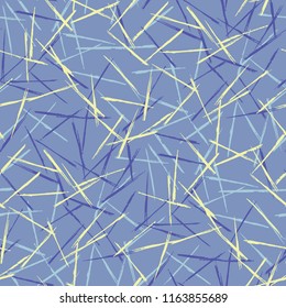 Seamless Grunge Stripes Background. Modern Scribbled Grunge Rapport for Cotton, Print, Calico. Abstract Color Background with Scribbled Stripes. Vector Texture for your Design.