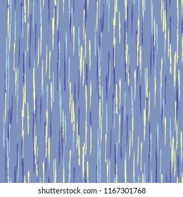 Seamless Grunge Stripes Background. Modern Scribbled Grunge Motif for Chintz, Curtain, Paper. Abstract Color Background with Scribbled Stripes. Vector Texture for your Design.