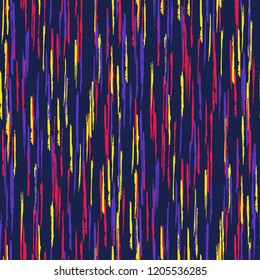 Seamless Grunge Stripes Background. Modern Scribbled Grunge Rapport for Wallpaper, Fabric, Print. Abstract Color Background with Scribbled Stripes. Vector Texture for your Design.