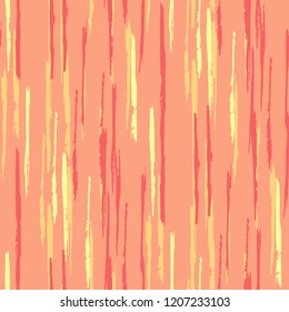 Seamless Grunge Stripes Background. Modern Scribbled Grunge Pattern for Wallpaper, Cotton, Textile. Abstract Color Background with Scribbled Stripes. Vector Texture for your Design.