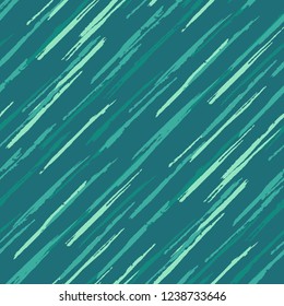 Seamless Grunge Stripes Background. Modern Scribbled Grunge Rapport for Chintz, Linen, Paper. Abstract Color Background with Scribbled Stripes. Vector Texture for your Design.