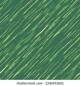 Seamless Grunge Stripes Background. Modern Scribbled Grunge Motif for Dress, Paper, Tablecloth. Abstract Color Background with Scribbled Stripes. Vector Texture for your Design.