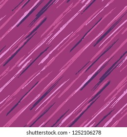 Seamless Grunge Stripes Background. Modern Scribbled Grunge Pattern for Wallpaper, Print, Cotton. Abstract Color Background with Scribbled Stripes. Vector Texture for your Design.